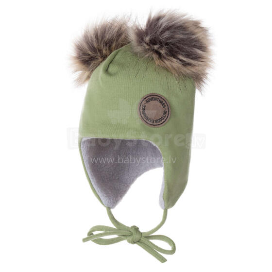 Lenne'23 Pipu Art.22588/525 Šilta kūdikių merino kepurė
