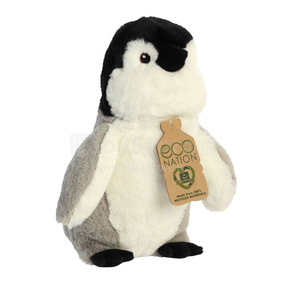 AURORA Eco Nation Plīša rotaļlieta Pingvīns, 24 cm