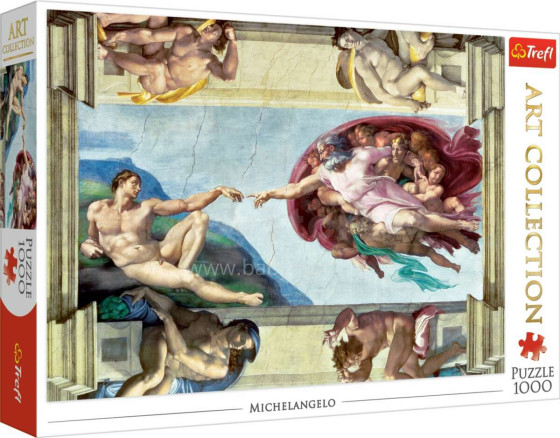 TREFL Puzzle Michelangelo, 1000 pcs