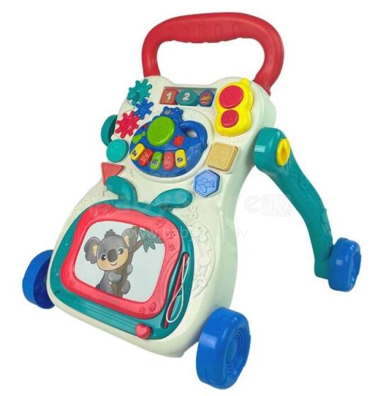 Baby Car Walker Art.97796 interaktyvus kūdikių muzikinis vaikiškas stalas 2 viename