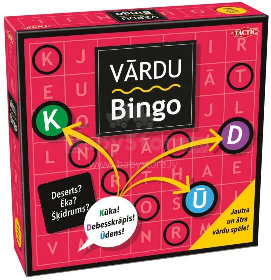 TACTIC Boardgame Word Bingo