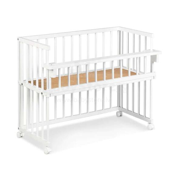 Klups Piccolino  Art.WY650 white vaikų medinė lova 90 х 40 cm