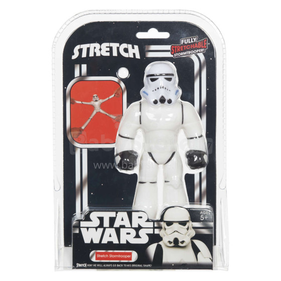 STRETCH STAR WARS Mini figūrėlė Storm Trooper 15,5cm