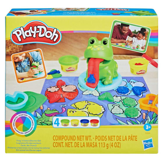 Hasbro Play-Doh Art.F6926 Playset Frog N Colors Starter Set