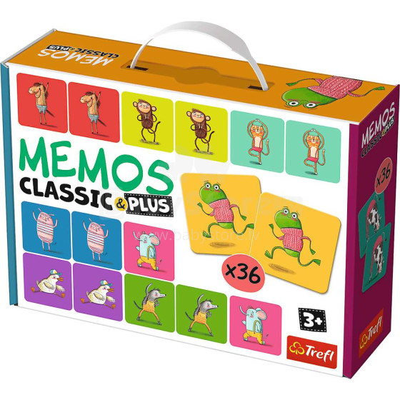 TREFL Memo Classic Plus Skaņas un kustības