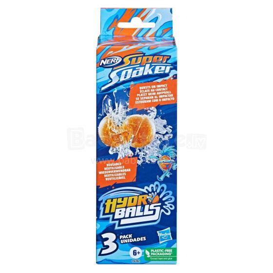 NERF SUPER SOAKER Vandens kamuoliukai, 3 vnt.