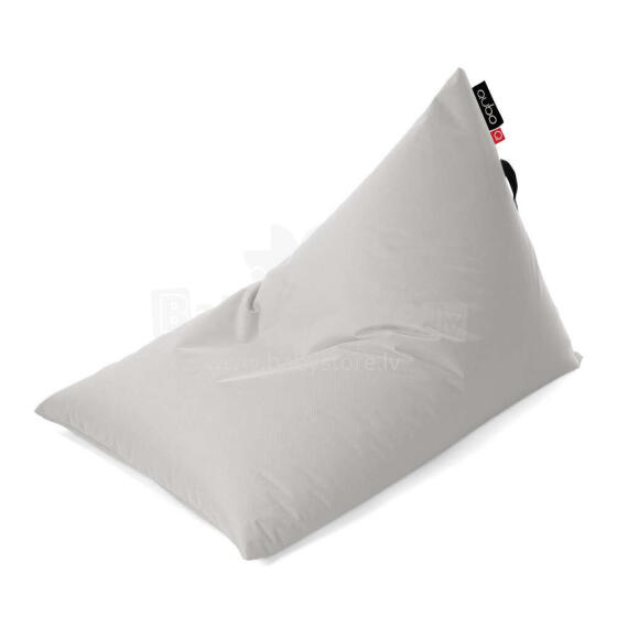 Qubo™ Tryangle Silver POP FIT beanbag