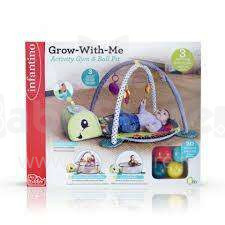 INFANTINO Grow-with-me activity gym & ball pit