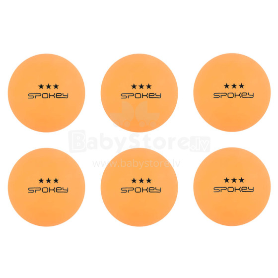 Table tennis balls orange Spokey SPECIAL 3 * 