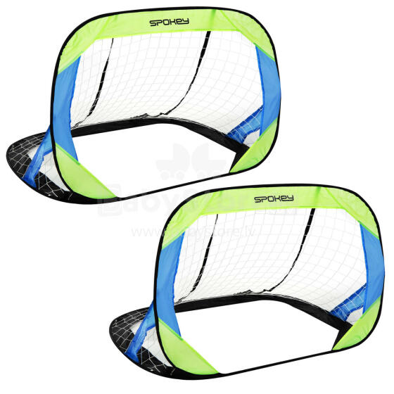 Spokey GOALKEEPER II Art.923495 Savaime išsiskleidžiančių futbolo vartų rinkinys (2 vnt.)