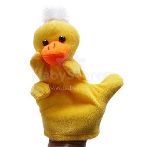 Ikonka Art.KX9756_1 Puppet plush mascot hand puppet duck
