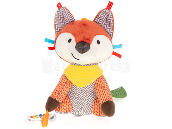 Ikonka Art.KX6527 Sensory mascot fox pram hanger