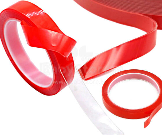 Ikonka Art.KX6778_2 Double-sided acrylic tape 10mmx3m