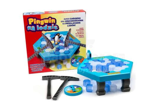 Ikonka Art.KX9943 Penguin Trap ICE žaidimas Lucrum Games