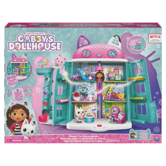 GABBY´S DOLLHOUSE Lėlių namelis „Kačiukas“