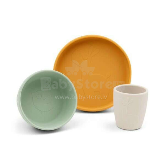 Done by Deer Stick&Stay Art.261153 set of silicone dishes