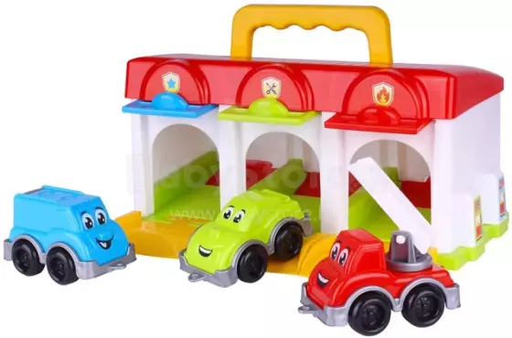 Technok Toys Garage  Art.8416 Garažas su automobilių komplektacija