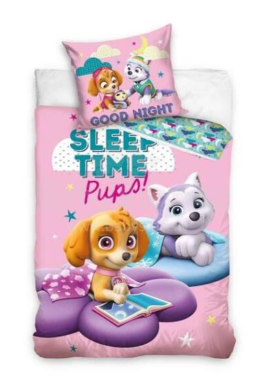 Carbotex Bedding Paw Patrol Art.PAW213101  Pūkuotuko medvilnės patalynės komplektas 100x135