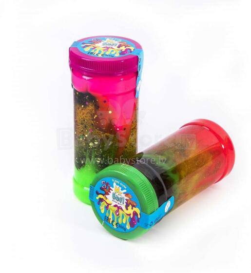 EcoToys City Antistresini Slime masė Rainbow 
