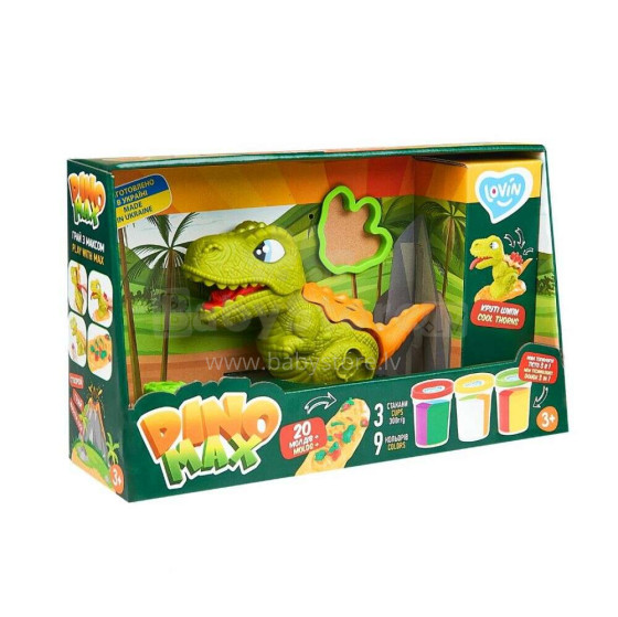 EcoToys City Набор для креатива Тесто для лепки Play Dough -  Dino Max 