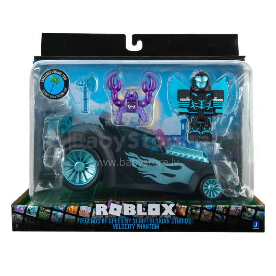 ROBLOX Игровой комлпект с машиной и двумя фигурками - Фантом (Legends of Speed by Scriptbloxian Studios: Velocity Phantom), W12