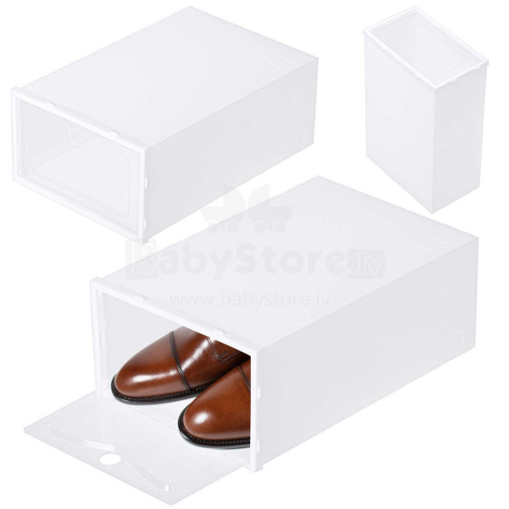 Ikonka Art.KX5128 Shoe organizer box 32x21x12.5cm