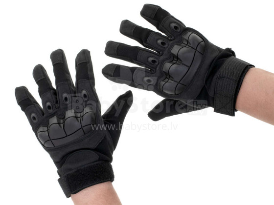 Ikonka Art.KX5287 Tactical military gloves knuckle protection L black