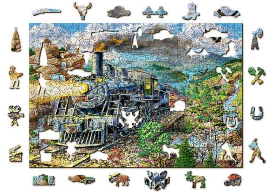Wooden City Wood Puzzle  Art.US W 505-0055-L