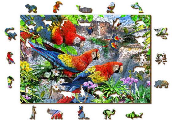 Wooden City Wood Puzzle  Art.EX 505-0007-L