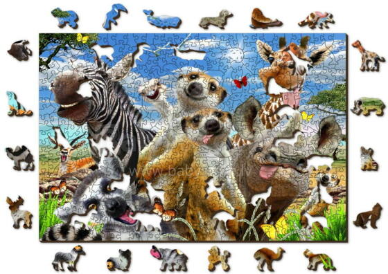 Wooden City Wood Puzzle  Art.EX 505-0017-L