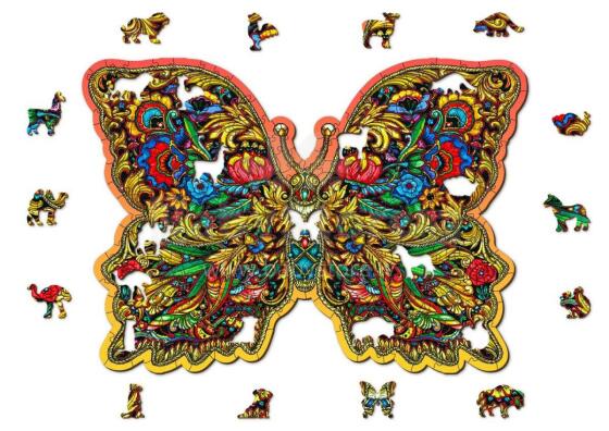 Wooden City Wood Puzzle  Art.HE 0151-L