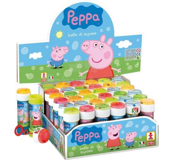 Peppa Pig muilo burbuliukai, 60ml,