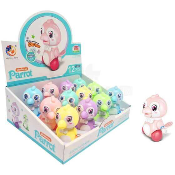 I-Toys Parrot  Art.A-1216 pripučiamas mechaninis žaislas