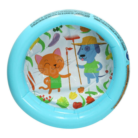 Ikonka Art.KX6096 BESTWAY 51061 Vaikų baseinas mėlynas 61cm