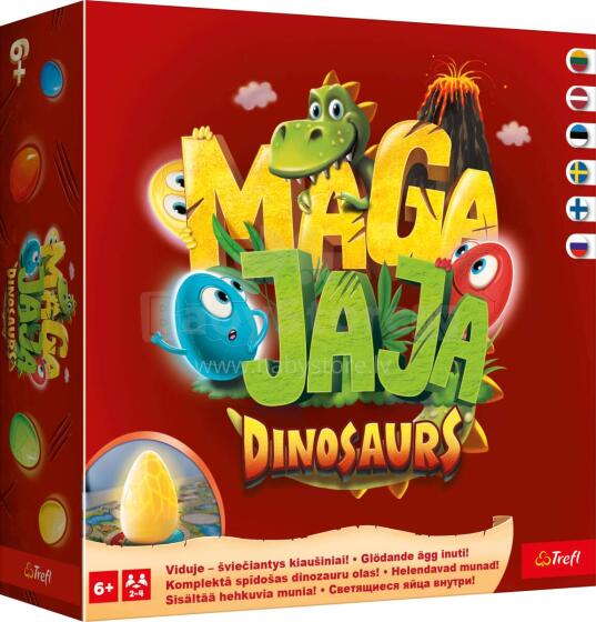 TREFL Žaidimas „Dinozaurų kiaušiniai“