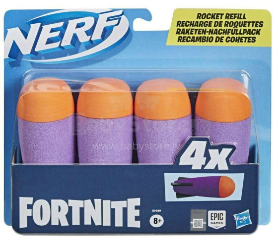 Nerf Darts 4-pack Fortnite Hasbro E9989
