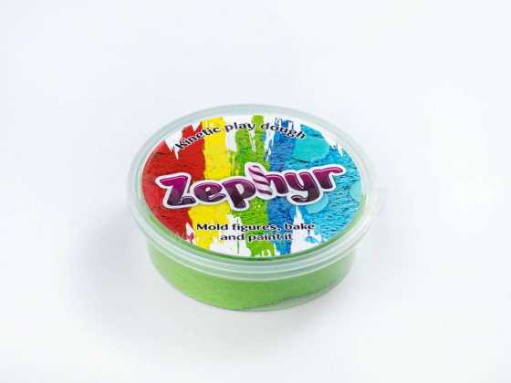ZEPHYR Art.958122 150 g - kinetic plasticine (green)