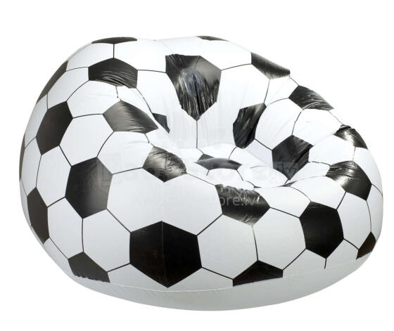 Ikonka Art.KX7628 Pripučiama futbolo kėdė 90x90cm