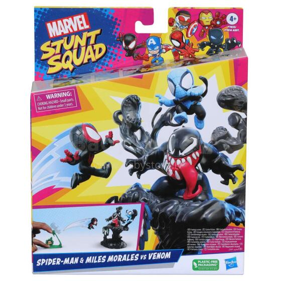 MARVEL Stunt Squad rinkinys „Blogiuko nokautas“