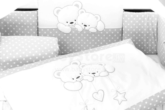 Tuttolina Cuddle Bears Art.3H360 Bērnu gultas veļas komplekts, 3/1