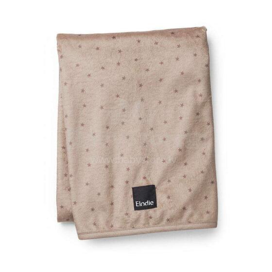Elodie Details Pearl Velvet antklodė Art.252492 Northern Star Terracotta Dusty Rust vaikų pledas