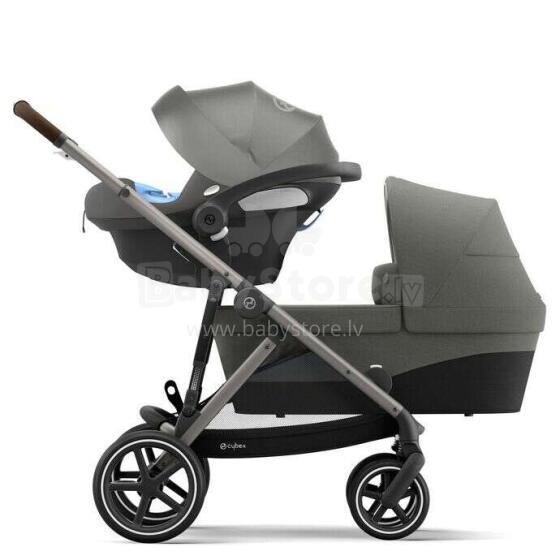 Cybex Gazelle S Art.520002921 Klasikinis smėlio spalvos vežimėlis dvynukams