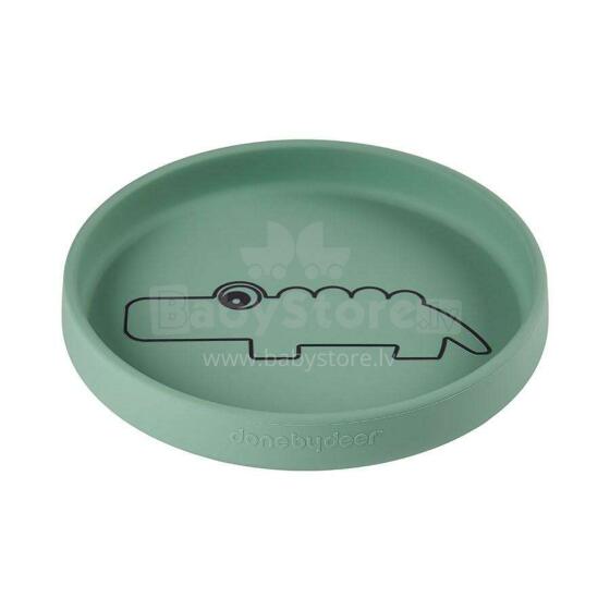 Done by Deer Silicone plate, Croco Green