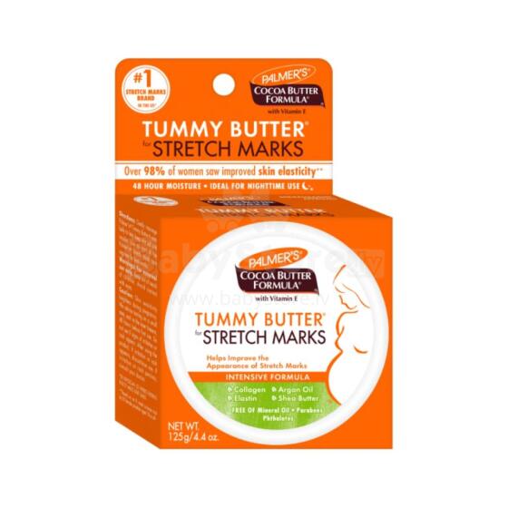Palmer's Cocoa Butter Stretch Mark Butter Art.150590 masažinis kremas strijoms, 125gr