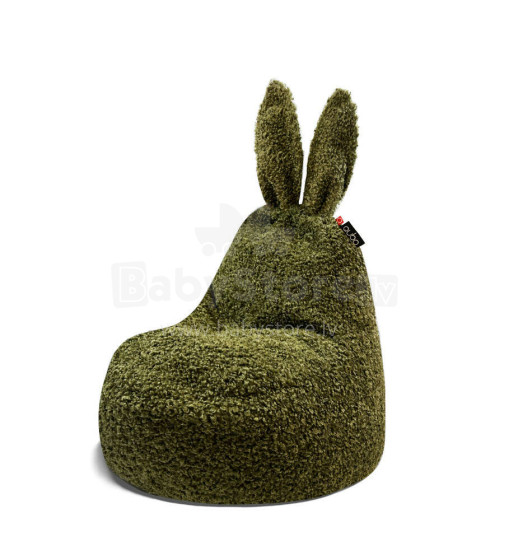 Qubo™ Baby Rabbit Cactus FLUFFY FIT sēžammaiss (pufs)