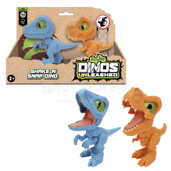 DINOS UNLEASHED dinozaurs T-Rex ir Raptor, 31150