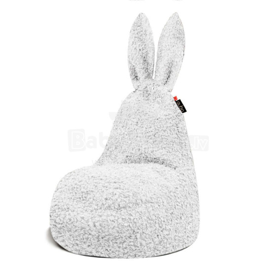 Qubo™ Daddy Rabbit Snowdrop FLUFFY FIT sēžammaiss (pufs)