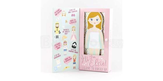 Floss&Rock Zuja Art.36P2683 Магнитная игра одевалка кукла Эльзу