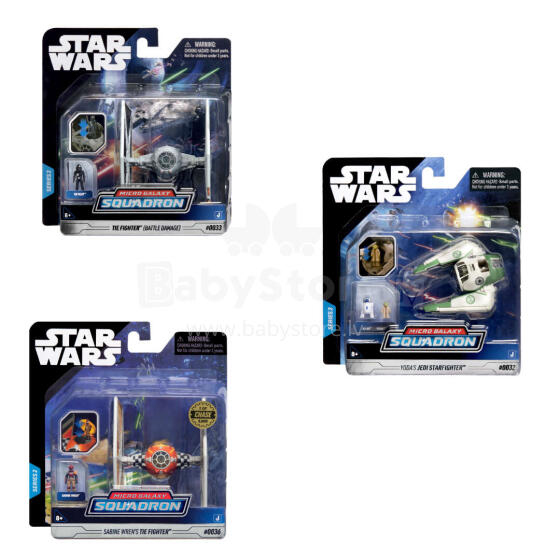 STAR WARS MICRO GALAXY Transporto priemonė su figūrėle, W3