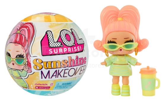 L.O.L. SURPRISE SUNSHINE MAKEOVER lėlytė